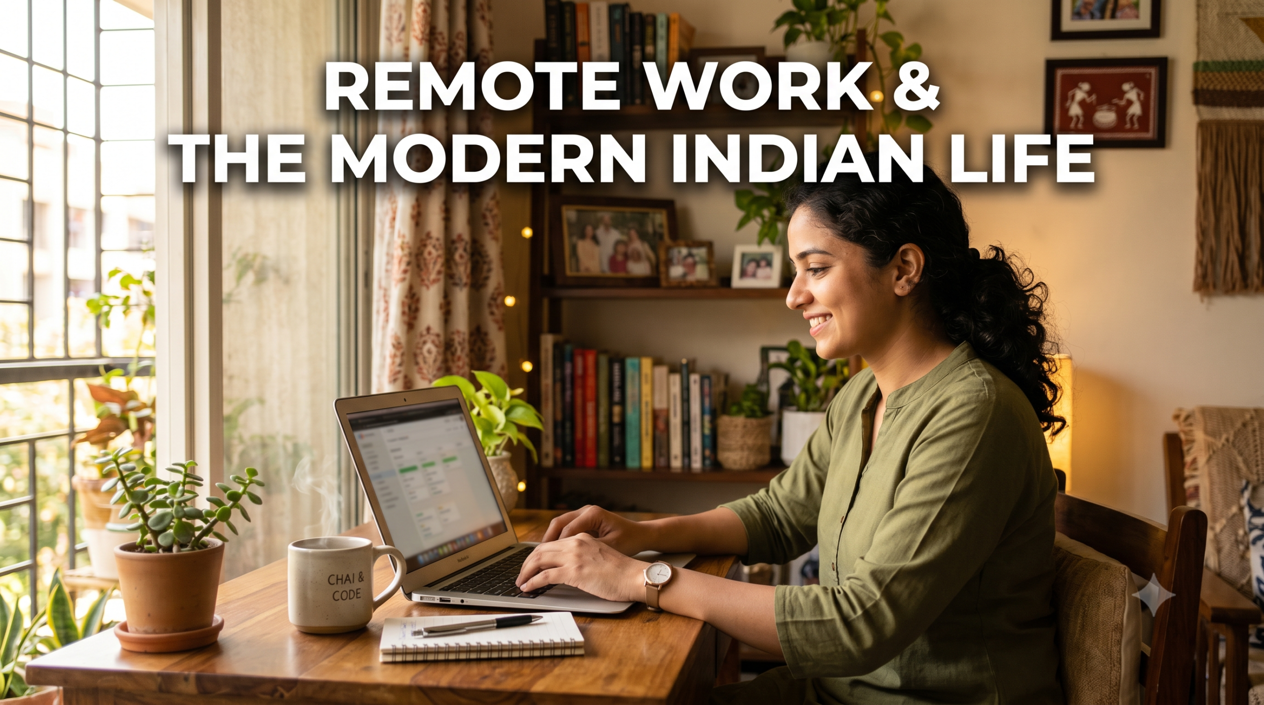 remote work & the modern Indian Life